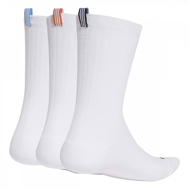 CUSHIONED ESSENTIALS CREW SOCKS 3 PAIR PACK