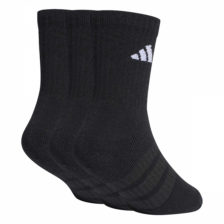 CUSHIONED SPORTSWEAR CREW SOCKS 3 PAIR PACK