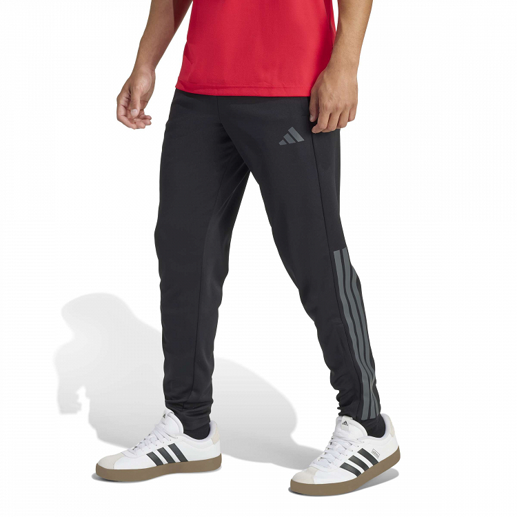 CLIMACOOL SERENO REGULAR SLIM TAPERED CUT 3-STRIPES PANTS