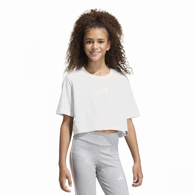 EVERYDAY GLAM CROPPED GRAPHIC T-SHIRT JUNIOR