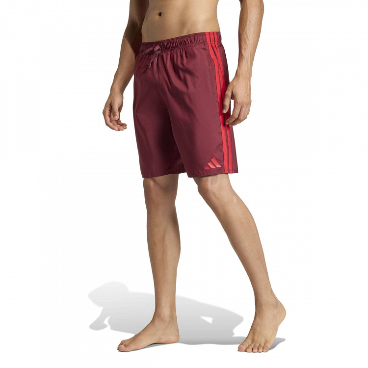 3 STRIPES SWIM SHORTS 8 INCH