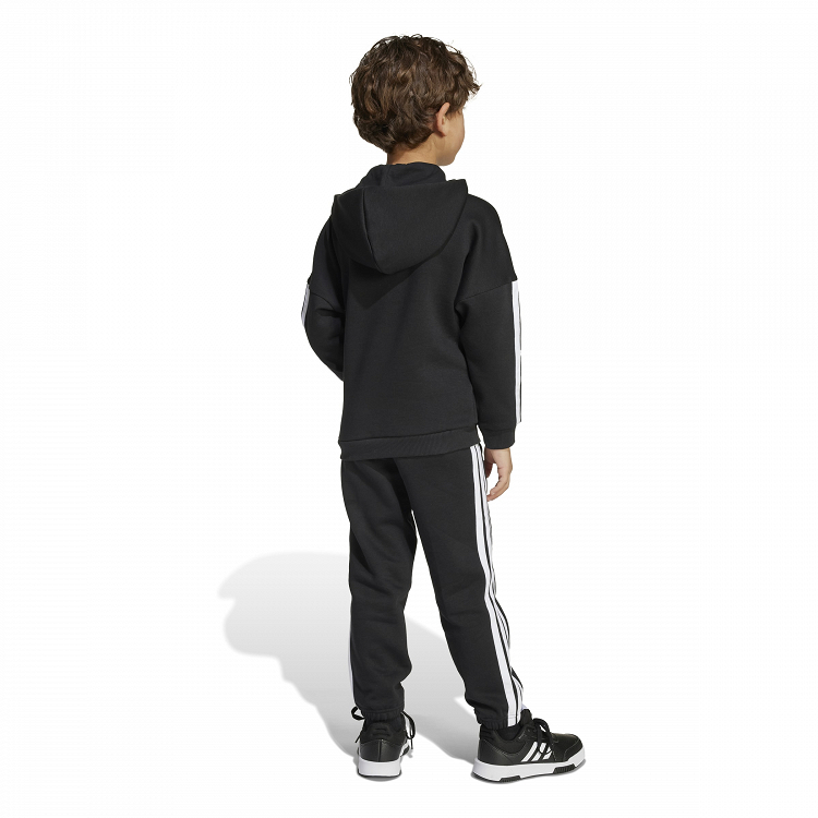 ADIDAS LITTLE KIDS 3 STRIPES ESSENTIALS FLEECE TRACKSUIT
