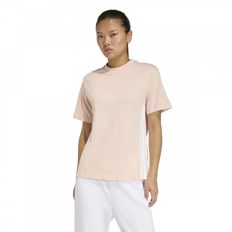 ESSENTIALS 3-STRIPES COTTON T-SHIRT