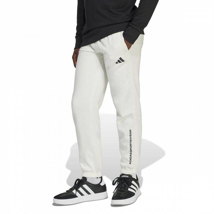 ADIDAS BOYS SLOGAN FLEECE PANTS