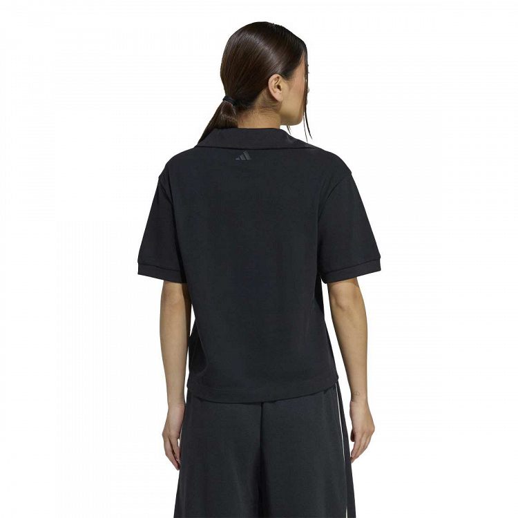 Seasonal Essentials Colorpop Polo with Embroidered Graphic