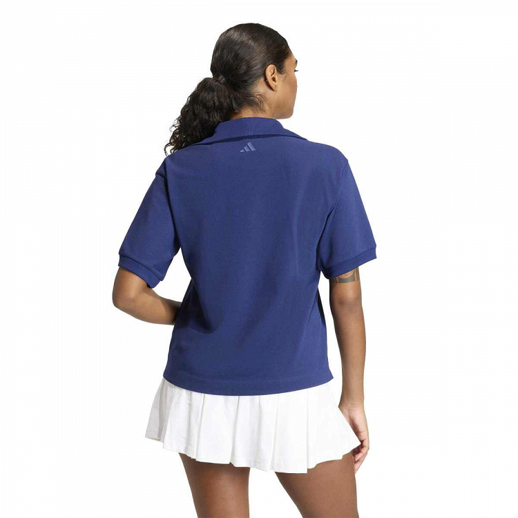 Seasonal Essentials Colorpop Polo with Embroidered Graphic