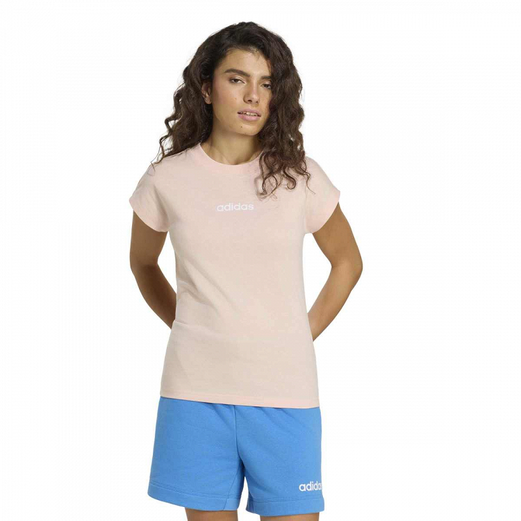 ESSENTIALS LINEAR COTTON T-SHIRT