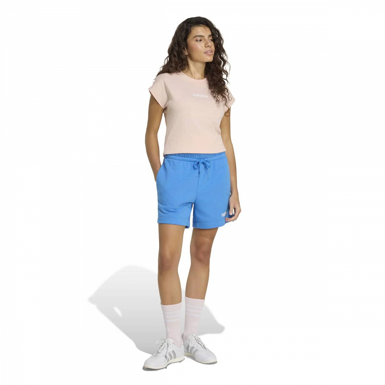 ESSENTIALS LINEAR FRENCH TERRY SHORTS