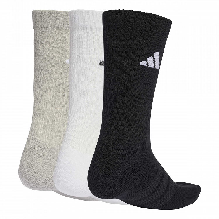 CUSHIONED SPORTSWEAR CREW SOCKS 3 PAIR PACK