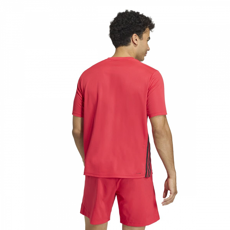 WORKOUT ESSENTIALS BASE 3-STRIPES T-SHIRT