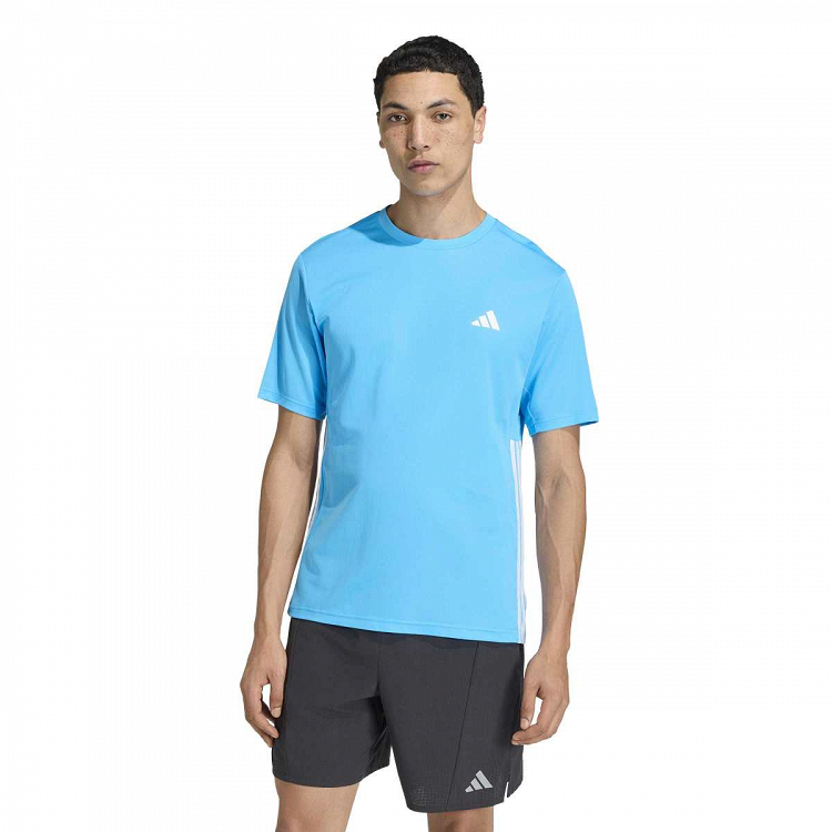 WORKOUT ESSENTIALS BASE 3-STRIPES T-SHIRT