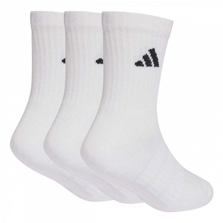 CUSHIONED SPORTSWEAR CREW SOCKS 3 PAIR PACK