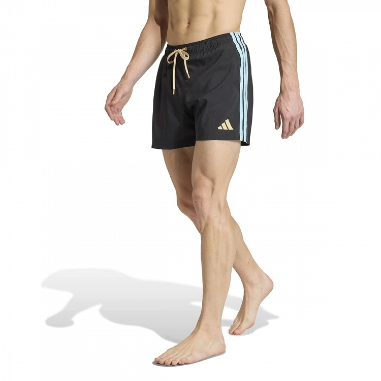 3 STRIPES SWIM SHORTS 5 INCH