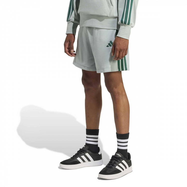 ESSENTIALS THREE STRIPES FRENCH TERRY SHORTS