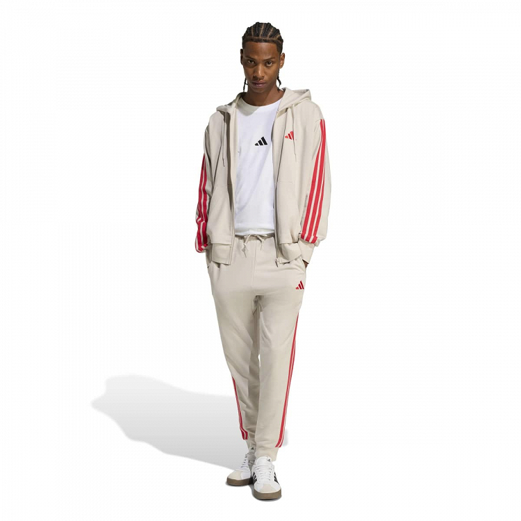 ESSENTIALS THREE STRIPES FRENCH TERRY PANTS