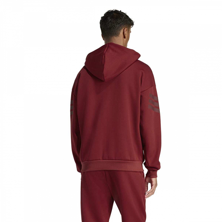 FUTURE ICONS THREE STRIPES FULL-ZIP HOODIE