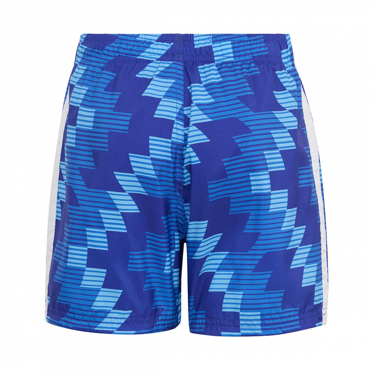 FOOTBALL-INSPIRED GRAPHIC SWIM SHORTS KIDS