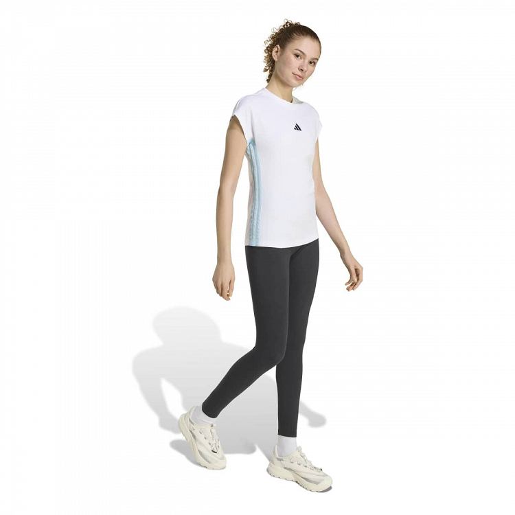 ESSENTIALS 3-STRIPES SINGLE JERSEY TEE
