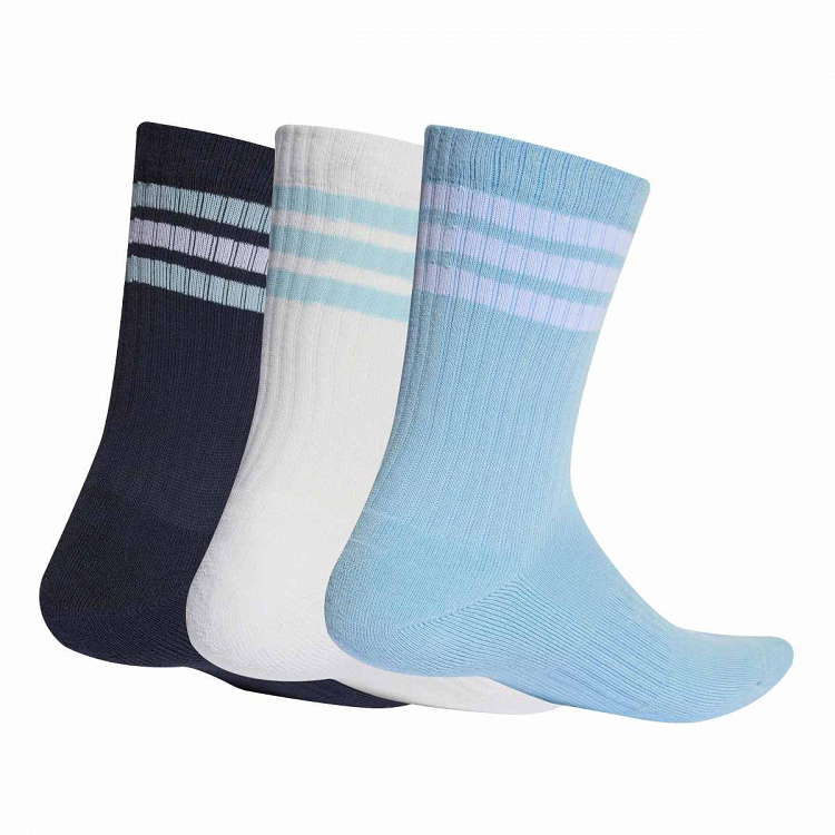 3STRIPES CUSHIONED SPORTSWEAR CREW SOCKS 3 PAIR PACK
