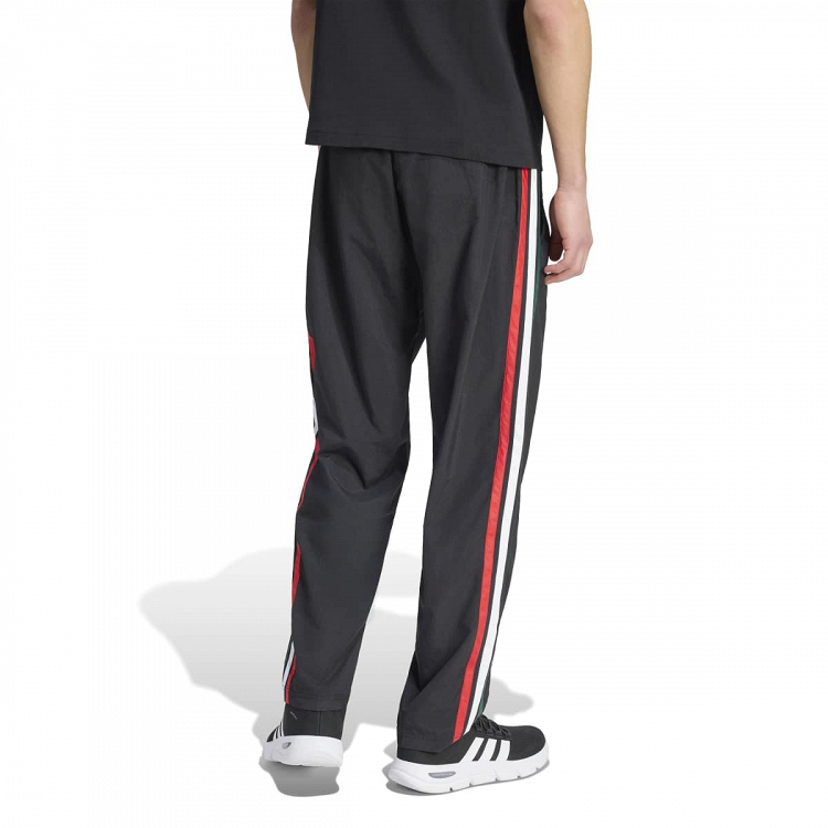 ESSENTIALS 3 STRIIPES WOVEN OPEN HEM TRACKPANTS