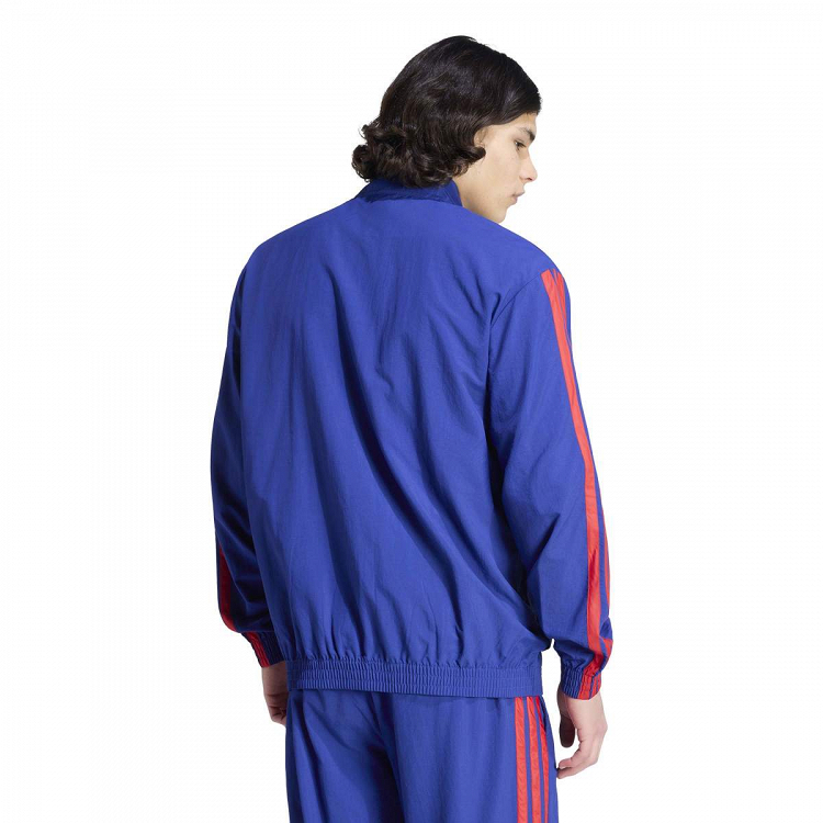 ESSENTIALS 3 STRIPES WOVEN TRACKTOP