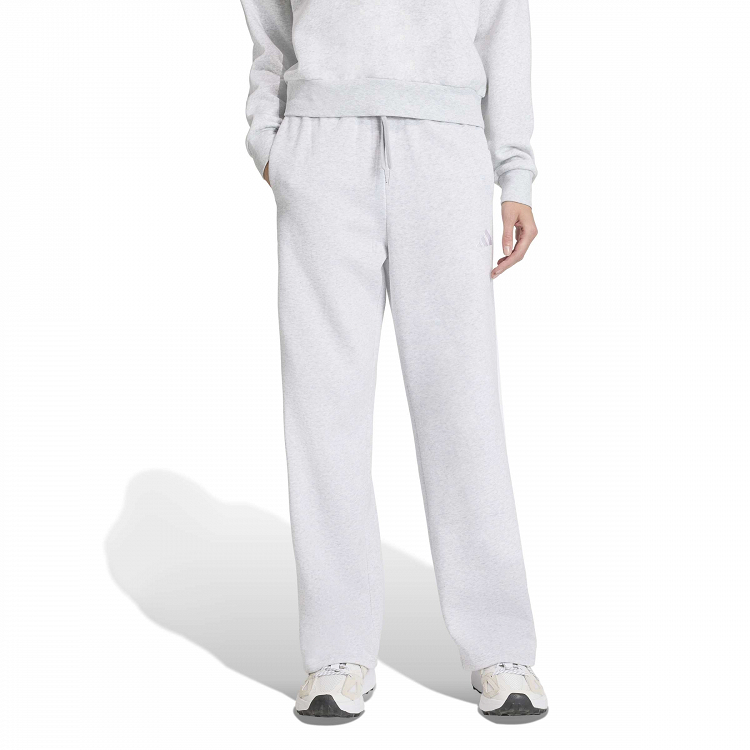 ESSENTIALS 3-STRIPES OPEN HEM FLEECE PANTS