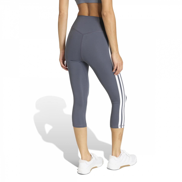 Optime Essentials Workout 3-Stripes 3/4 Leggings