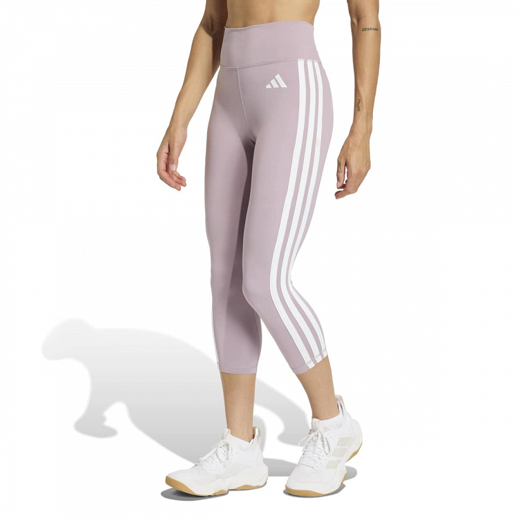 Optime Essentials Workout 3-Stripes 3/4 Leggings