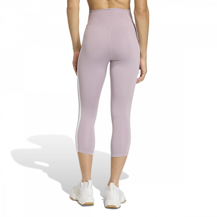 Optime Essentials Workout 3-Stripes 3/4 Leggings