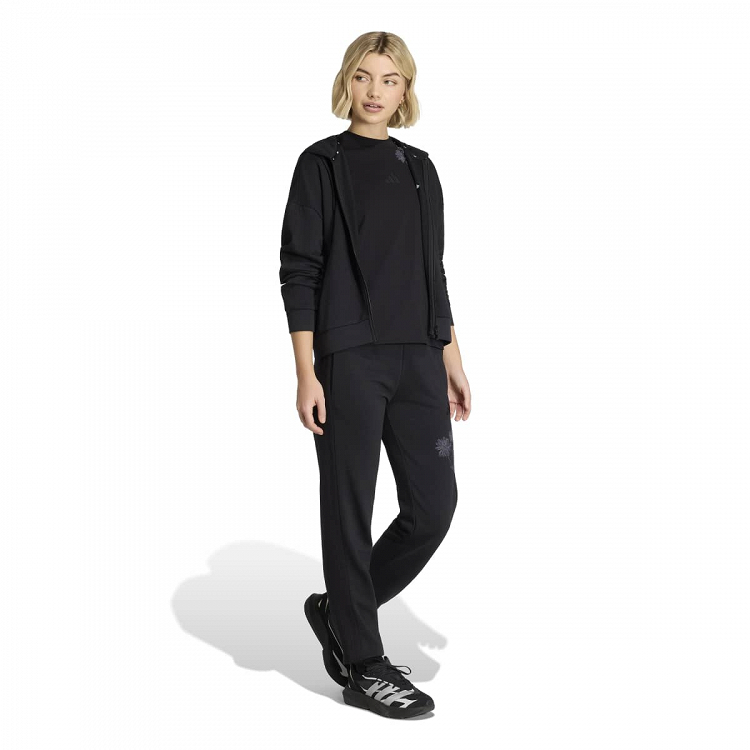 ESSENTIALS 3-STRIPES FRENCH TERRY FULL ZIP HOODIE