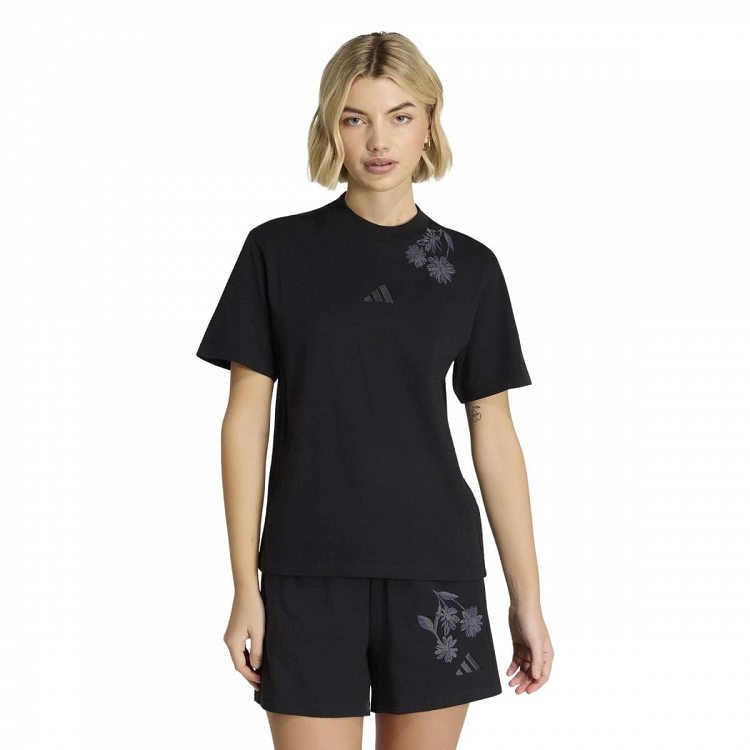 ESSENTIALS 3-STRIPES COTTON T-SHIRT
