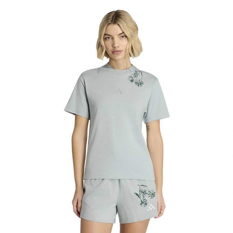 ESSENTIALS 3-STRIPES COTTON T-SHIRT