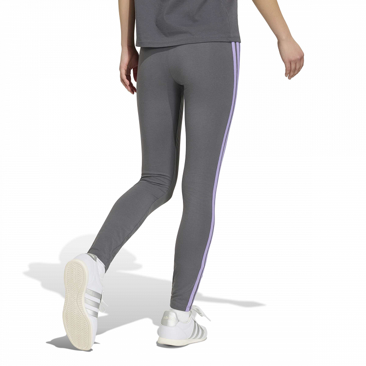 ESSENTIALS 3-STRIPES COTTON LEGGINGS