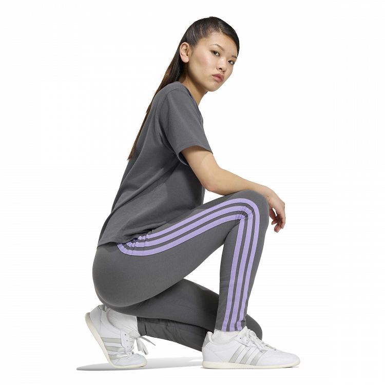 ESSENTIALS 3-STRIPES COTTON LEGGINGS