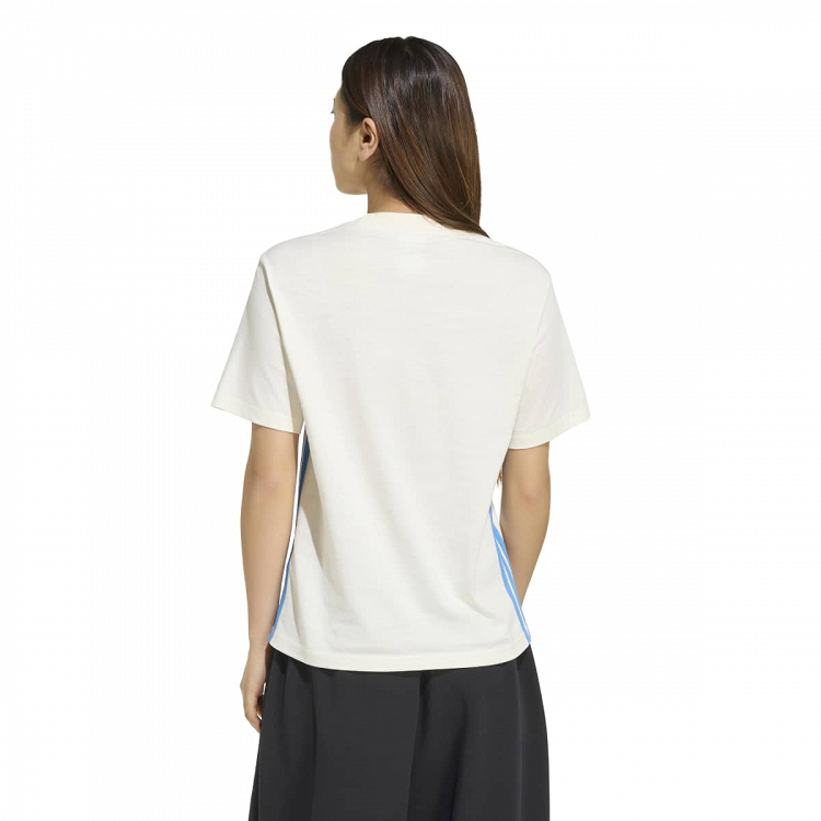 ESSENTIALS 3-STRIPES COTTON T-SHIRT