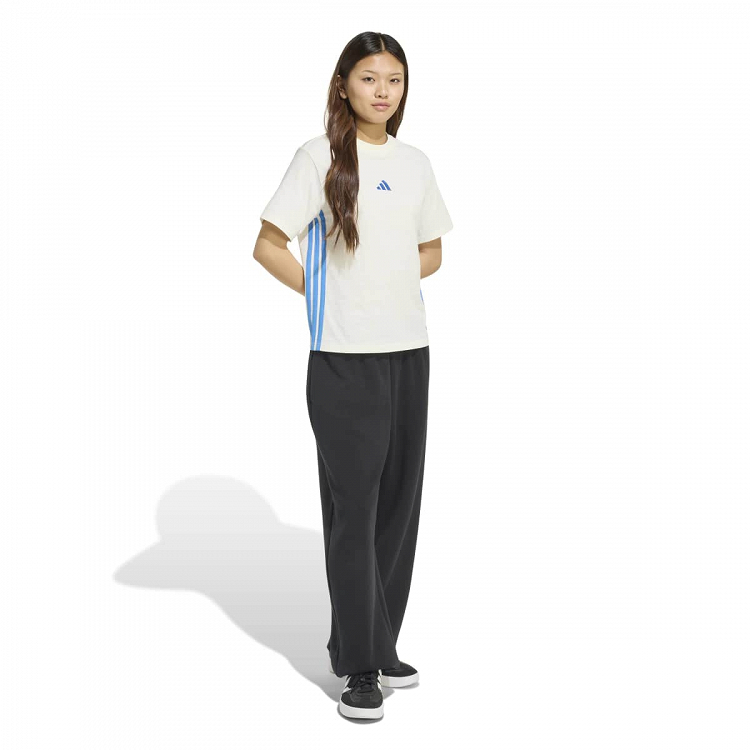 ESSENTIALS 3-STRIPES COTTON T-SHIRT