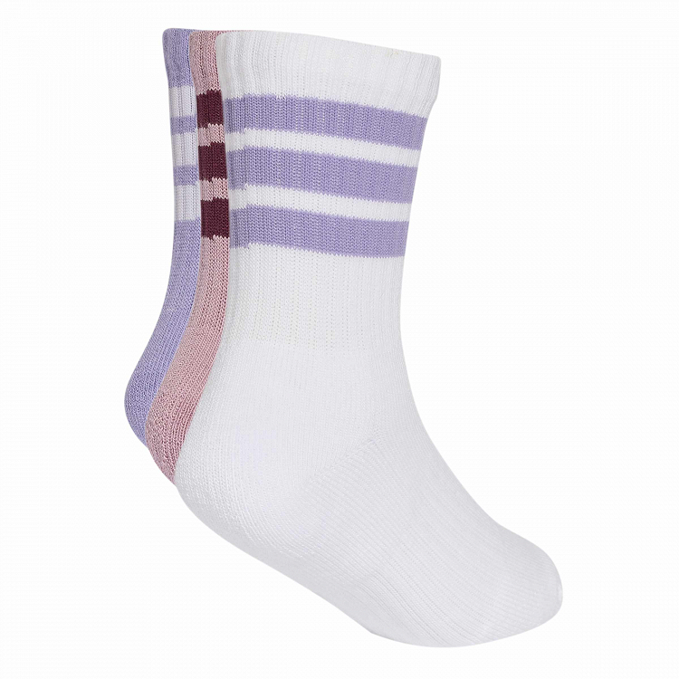 3STRIPES CUSHIONED SPORTSWEAR CREW SOCKS 3 PAIR PACK