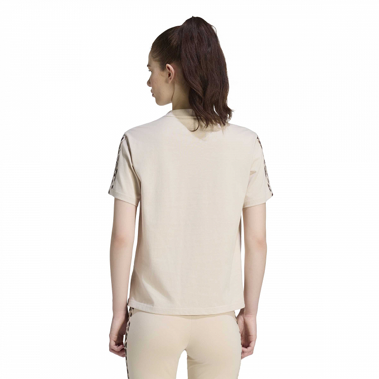 Seasonal Essentials Animal Print 3-Stripes T-Shirt