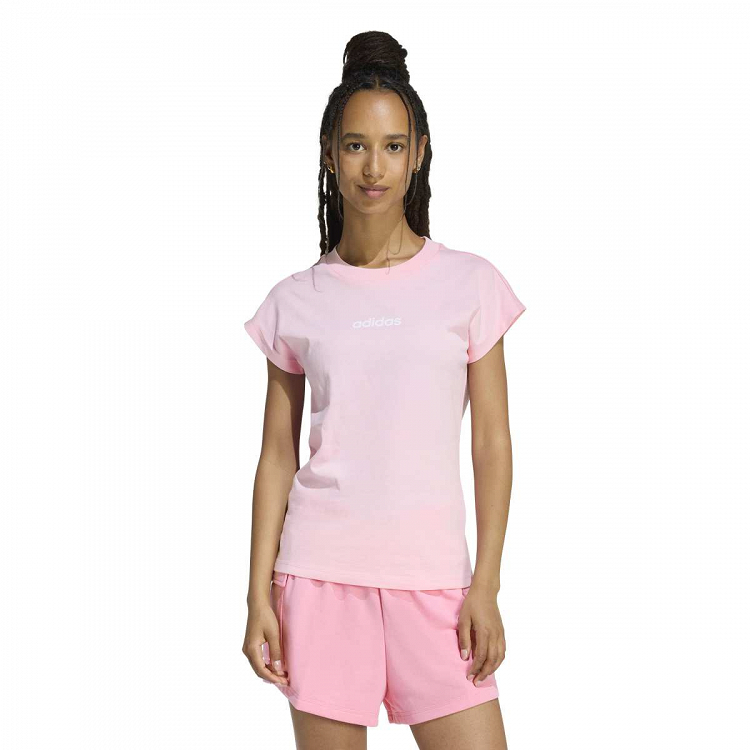 ESSENTIALS LINEAR COTTON T-SHIRT