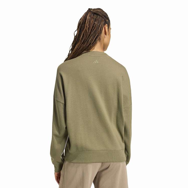 Seasonal Essentials Colorpop Sweatshirt with Embroidered Graphic