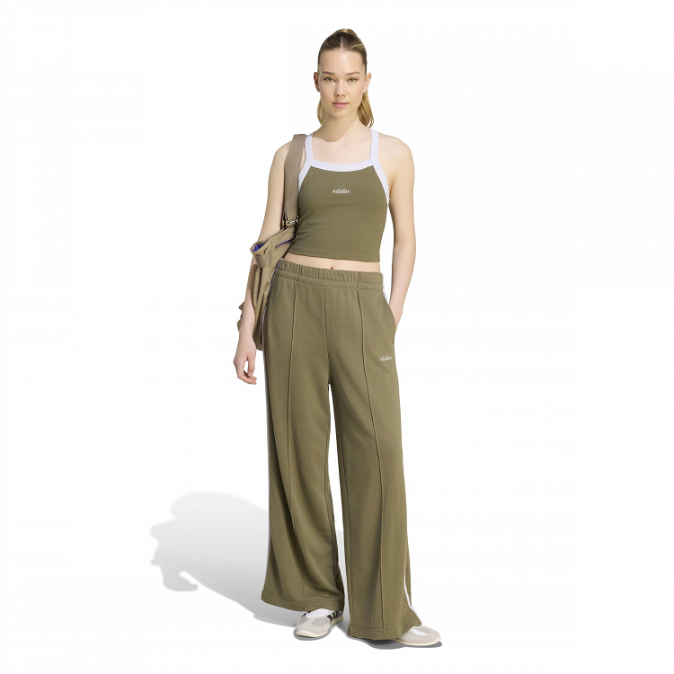 Seasonal Essentials Colorpop Pants with Embroidered Graphic