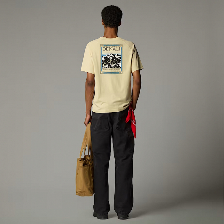 M SS NORTH FACES TEE