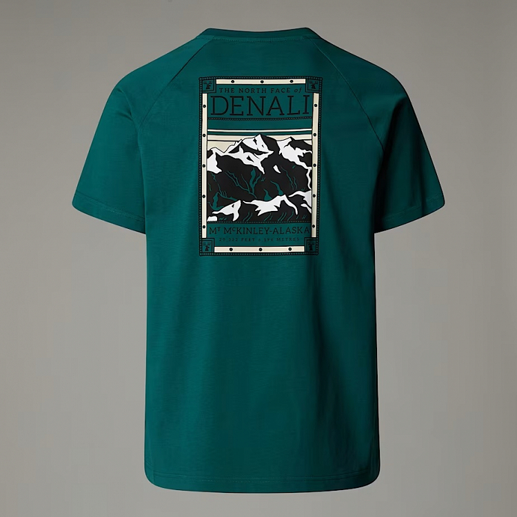 M SS NORTH FACES TEE