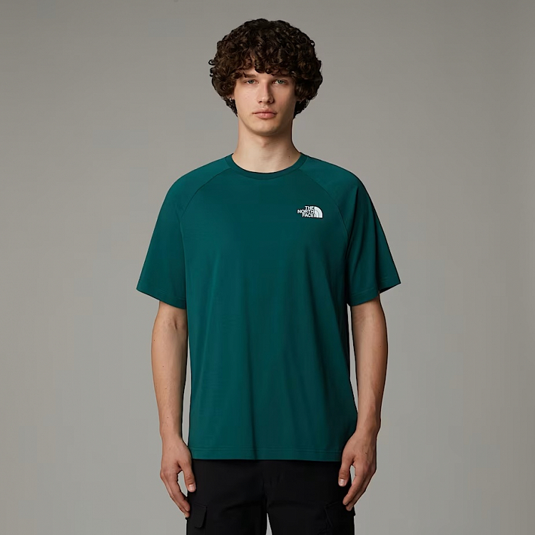 M SS NORTH FACES TEE