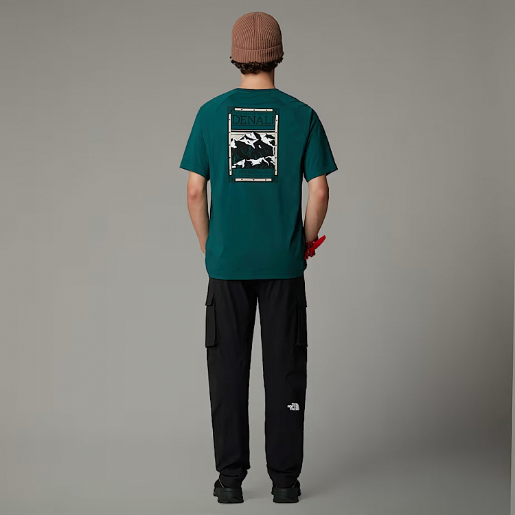 M SS NORTH FACES TEE