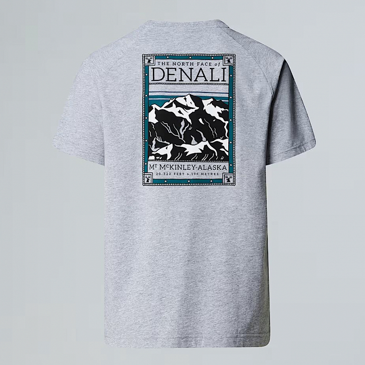 M SS NORTH FACES TEE