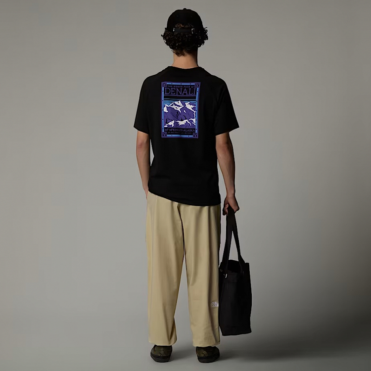 M SS NORTH FACES TEE