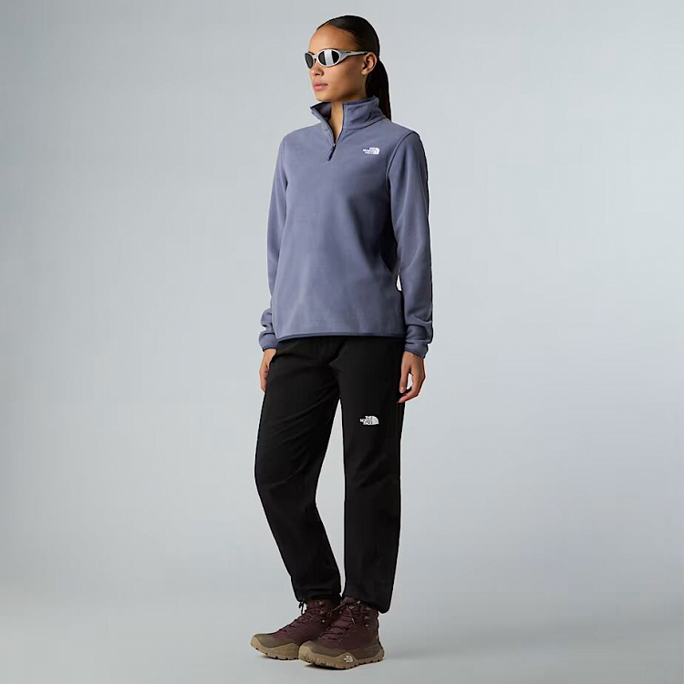 W GLCR FLC 1/4 ZIP JKT