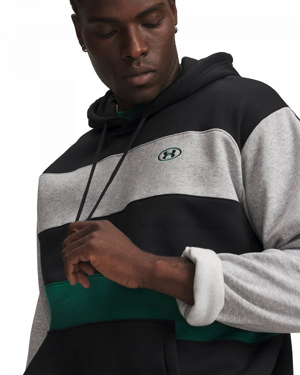 Rival Fleece Striped Hoodie