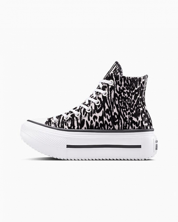 CHUCK TAYLOR ALL STAR LIFT DOUBLE STACK PLATFORM LEOPARD